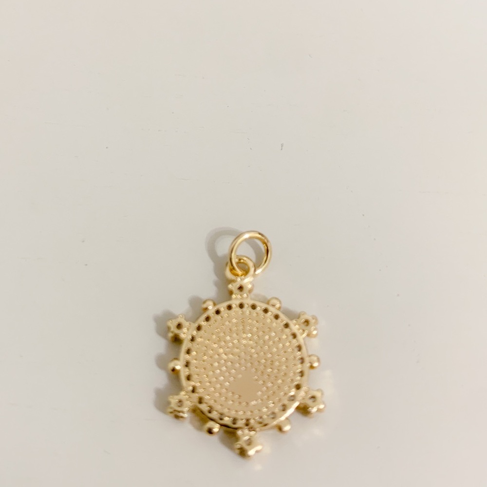 Dainty Virgin Mary Necklace | 14K Gold Filled - Picture 8 of 8